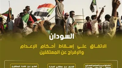 السودان.. الاتفاق على إسقاط أحكام الإعدام والإفراج عن المعتقلين