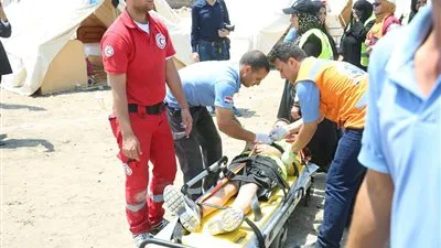 محافظ كفرالشيخ وقائد الدفاع الشعبي والعسكري يشهدان محاكاة المشروع التعبوي والتدريب العملي المشترك 