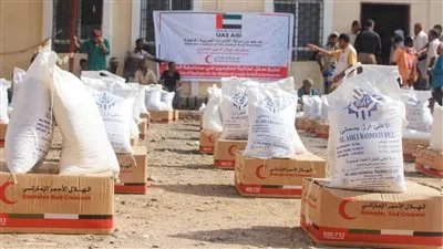 الإمارات تواصل إغاثة محافظة الضالع اليمنية