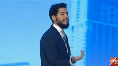 شريف العبد بمؤتمر الشباب: أعمل بأكبر الشركات في العالم.. وأفتخر بكوني مصري