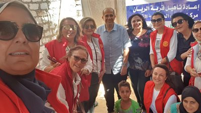 الاتفاق على توقيع برتوكول تعاون بين محافظ الروتاري والشركة القابضة لمياه الشرب بالفيوم 