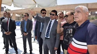 وزير الرياضة يتفقد مركز التنمية الشبابية بشبرا الخيمة في زيارة مفاجأة