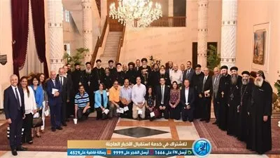 البابا تواضروس يستقبل أعضاء مجلس كنائس الخليج