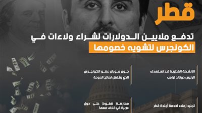 قطر تدفع ملايين الدولارات لشراء ولاءات في الكونجرس لتشويه خصومها 