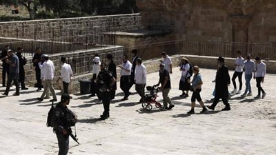 عشرات المستوطنين يقتحمون الأقصى تحت حراسة الاحتلال