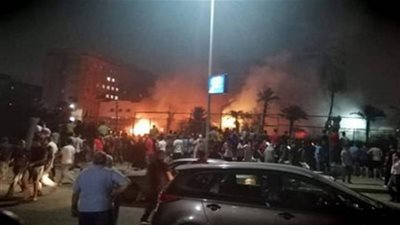 كاميرا مراقبة ترصد لحظة تفجير معهد الاورام المروع (فيديو)