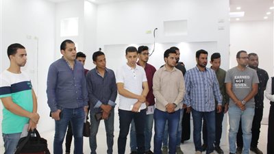 شباب وفد الفيوم يدعمون مركز الأورام.. ويطلقون حملة جمع تبرعات للمركز (صور)