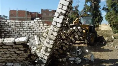 محافظ القليوبية: إزالة 3545 حالة تعدٍ على أراضي أملاك الدولة (صور)