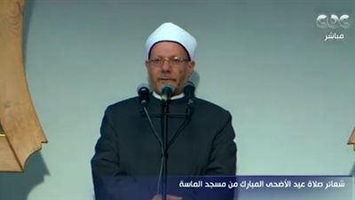 مفتي الجمهورية: الجندي الذي يقبل على الموت تعلم الدرس من سيدنا إسماعيل