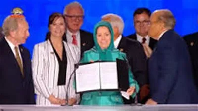 عسكريون وسياسيون أمريكيون يعلنون دعمهم الكامل للمقاومة الإيرانية