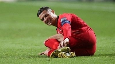 الإصابة تداهم كريستيانو رونالدو