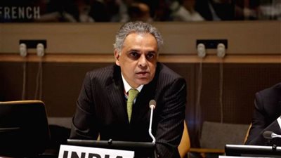 السفير الهندي بالأمم المتحدة يندد بالتدخل الدولي في شؤون كشمير