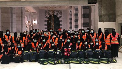 المنظمة العربية للهلال والصليب الأحمر تشيد بجهود الهلال الأحمر السعودي في حج هذا العام