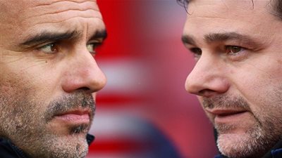 التشكيل الرسمي لموقعة مانشستر سيتي وتوتنهام