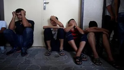 الجيش الاسرائيلي طيلق النار تجاه نشطاء بقطاع غزة 