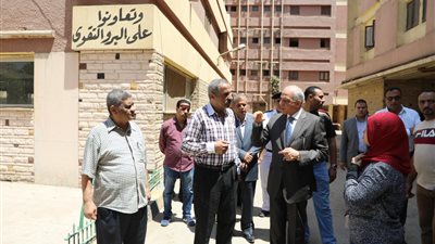 محافظ الجيزة يتفقد مدينة الطلبة بالعجوزة استعدادا للعام الدراسي (صور)