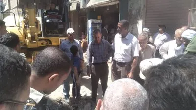 استمرار حملات الإزالة والإشغالات ومتابعة الأعمال بمدن ومراكز الفيوم