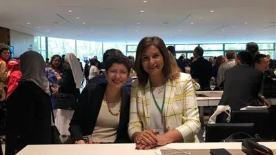 انتخاب عزة كرم أمينا عاما لمنظمة 