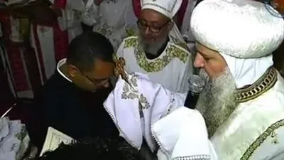 سيامة كاهن جديد بإيبارشية دمياط للأقباط الأرثوذكس