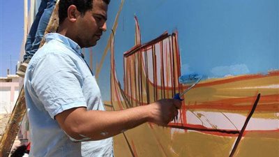 ورشة عمل جامعة برلين التقنية في القصير.. جدارية تاريخية داخل السوق القديم .. مشروع بحثي داخل مصنع الفوسفات