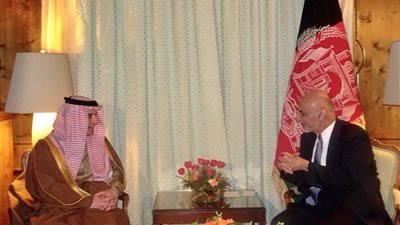 الجبير يبحث مع رئيس أفغانستان مستجدات الساحة الأفغانية