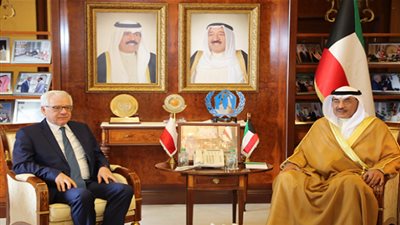 وزير الخارجية الكويتى يستقبل نظيره البولندى فى الكويت