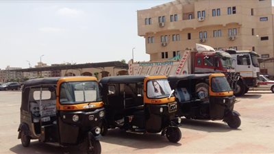 جهاز مدينة بدر يشُن حملة لضبط مركبات