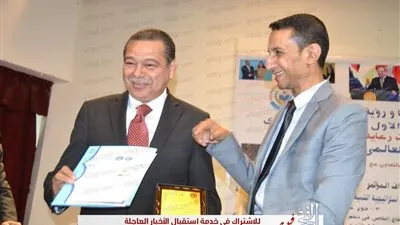 المنتج أيمن شاهين يحصل على لقب سفير السلام العالمي