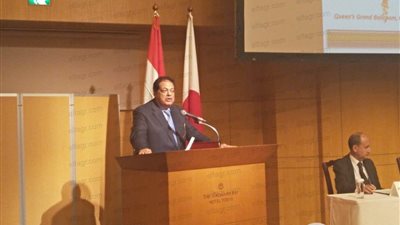 محمد أبو العينين يدعو اليابانيين لتأسيس منطقة صناعية بقناة السويس