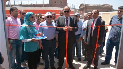 محافظ الغربية يفتتح المرحلة الأولى لتوسعات محطة مياه الشرب بالجلاء بطنطا (صور)