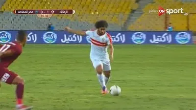 عاجل.. عبد الله جمعة يتقدم للزمالك بهدف صاروخي في شباك المقاصة (فيديو)