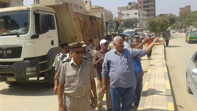 المنوفية تواصل حملاتها لإزالة الإشغالات والتعديات