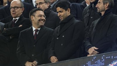 عاجل.. رئيس برشلونة يجتمع مع الخليفي لحسم صفقة نيمار