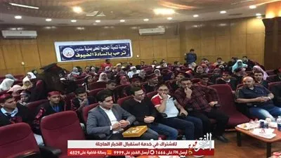 افتتاح معرض حالة لونية في مكتبة مصر العامة بالمنصورة 