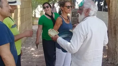 وفد ألماني يزور المعالم السياحية بالمنيا