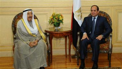 تلفزيون الكويت ووسائل الإعلام تحتفي بزيارة السيسي