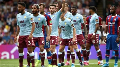 ملخص مباراة كريستال بالاس ضد أستون فيلا وترتيب الدوري الإنجليزي