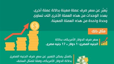 تعرف علي مفهوم سعر الصرف 