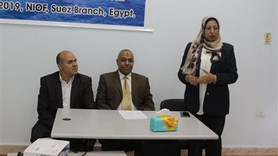 رئيس معهد علوم البحار والمصايد يتفقد فرع السويس (صور)