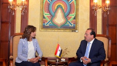 وزيرة الهجرة تستقبل رئيس جامعة طنطا للتنسيق حول مبادرة 