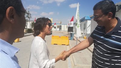  قنصل عام فرنسا يزور مدينة العلمين الجديدة 