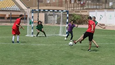 استبعاد فريق جامعة الأسكندرية لمتحدي الإعاقة من نهائي القدم الحركي بسبب 