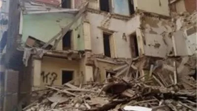 عاجل.. انهيار منزل مكون من 4 طوابق في الدقهلية