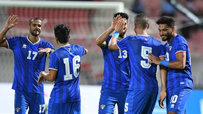 الكويت تكتسح نيبال بالسبعة وتتصدر مجموعتها بتصفيات آسيا المؤهلة للمونديال