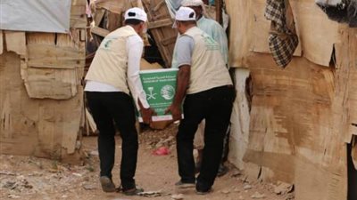 مركز الملك سلمان يغيث أهالي اليمن وسوريا والسودان