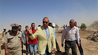 إزالة 194 حالة تعد على الأراضي الزراعية وأملاك الدولة في قنا