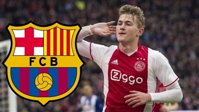 رئيس برشلونة يكشف سر فشل ضم دي ليخت