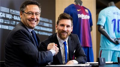 رئيس برشلونة يتحرك رسميًا لمنع ميسي من مغادرة 