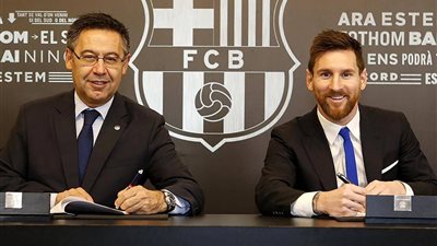 الشرينجيتو: ميسي يرحل عن برشلونة 