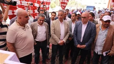 وزير الإسكان ومحافظ سوهاج يختتمان جولتهما بتفقد الأعمال الإنشائية لمحطة مياه إدفا وأولاد نصير